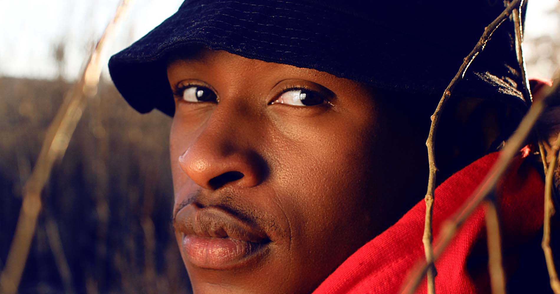 Saleha Maharaj outdoor photoshoot