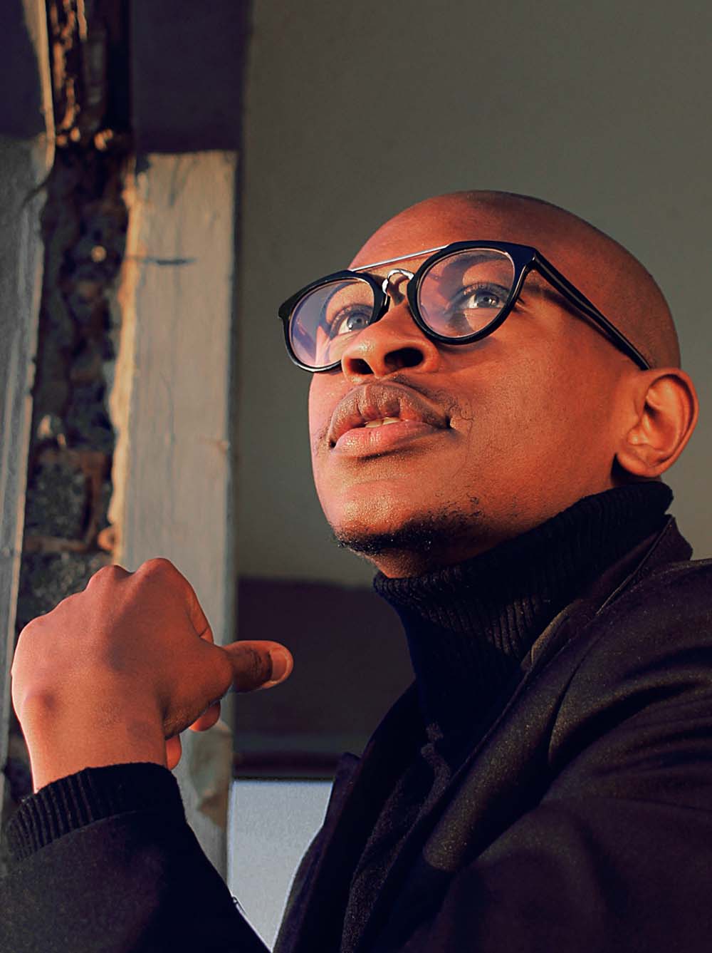 Neo Maseko Outdoor photoshoot